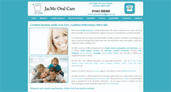 Desktop Screenshot of jacmeoralcare.co.uk